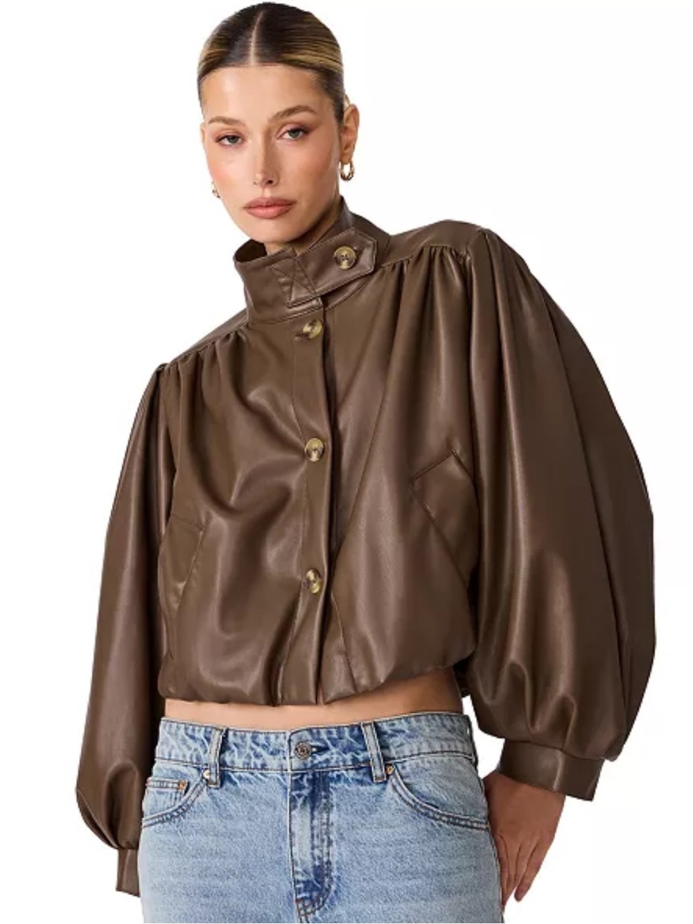 Steve Madden deedee faux leather jacket coco